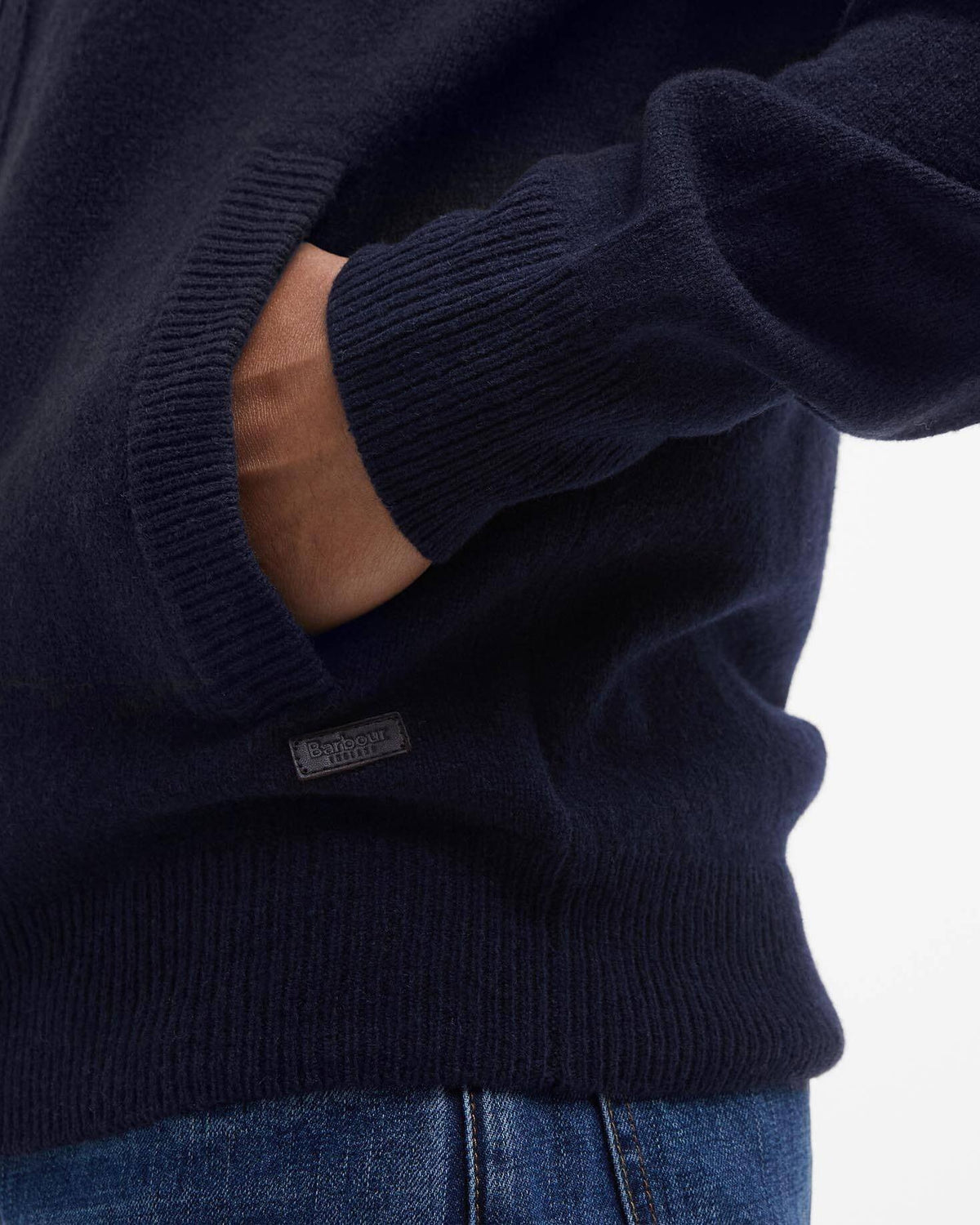 Patch Zip Thourgh - Navy
