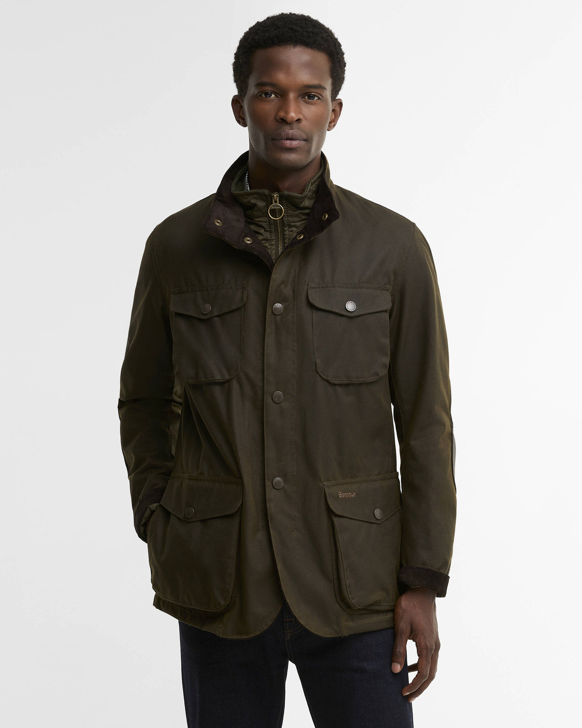 Ogston Waxed jacket - Oliven