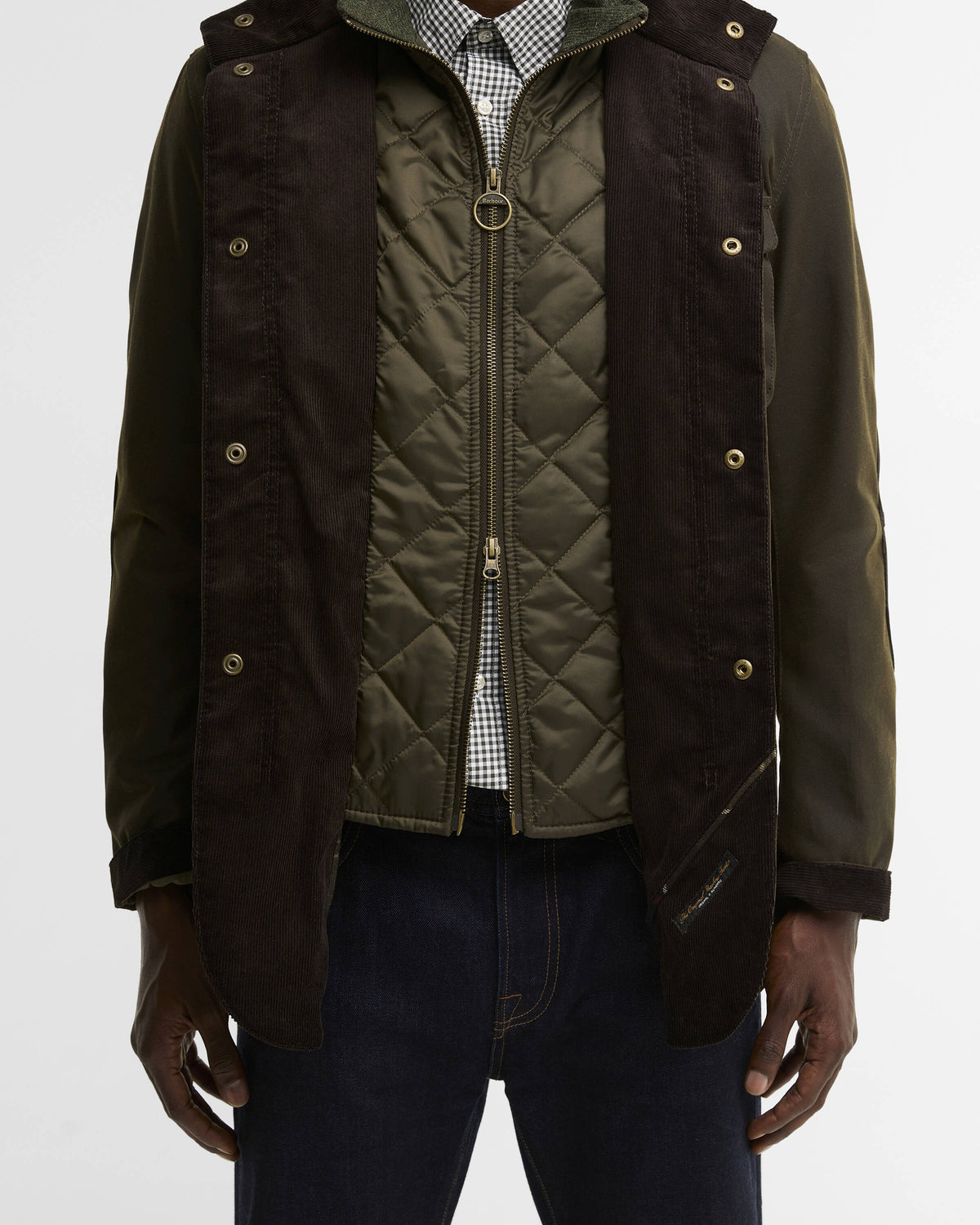Ogston Waxed jacket - Oliven