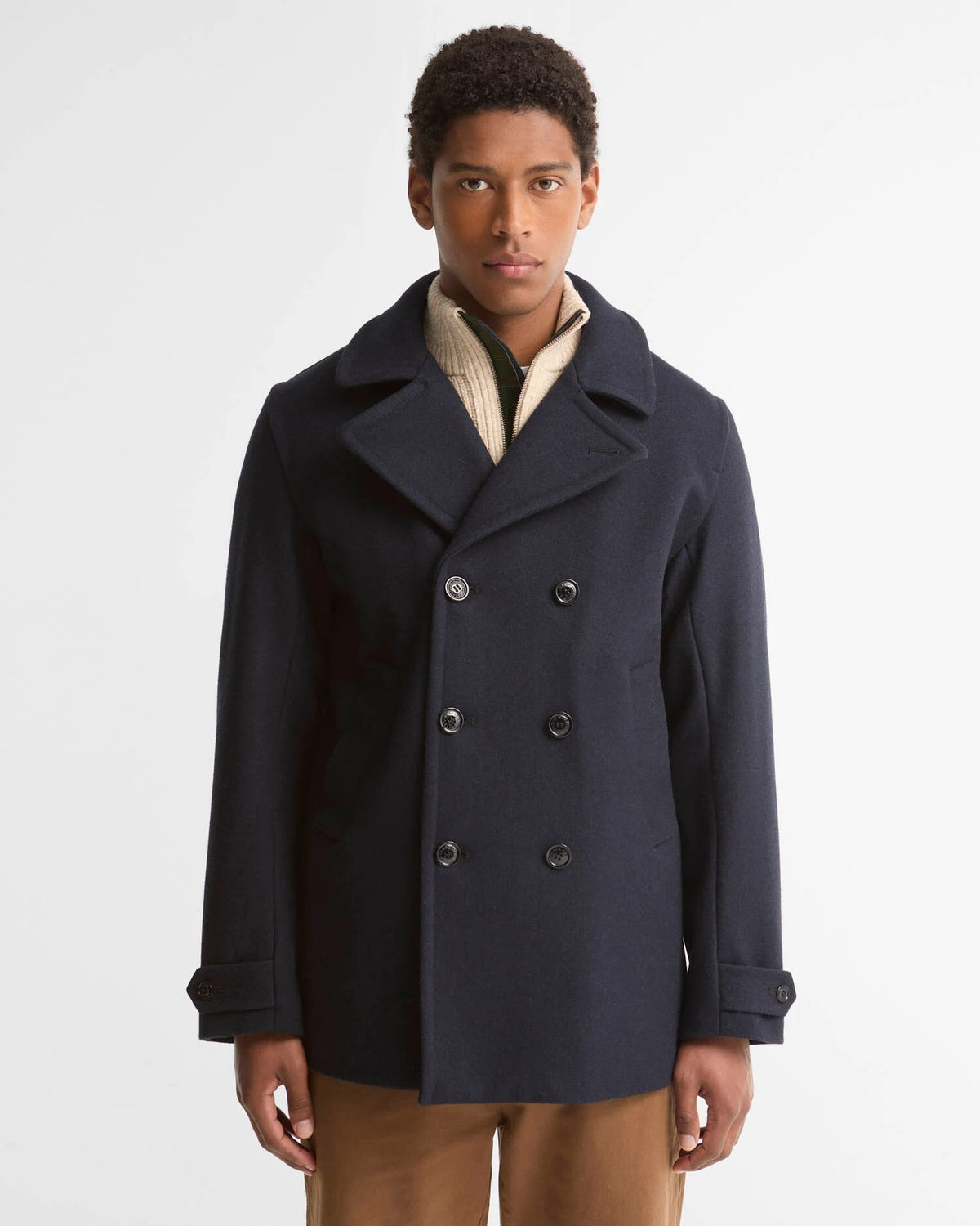Polzeath Jakke Ull - navy