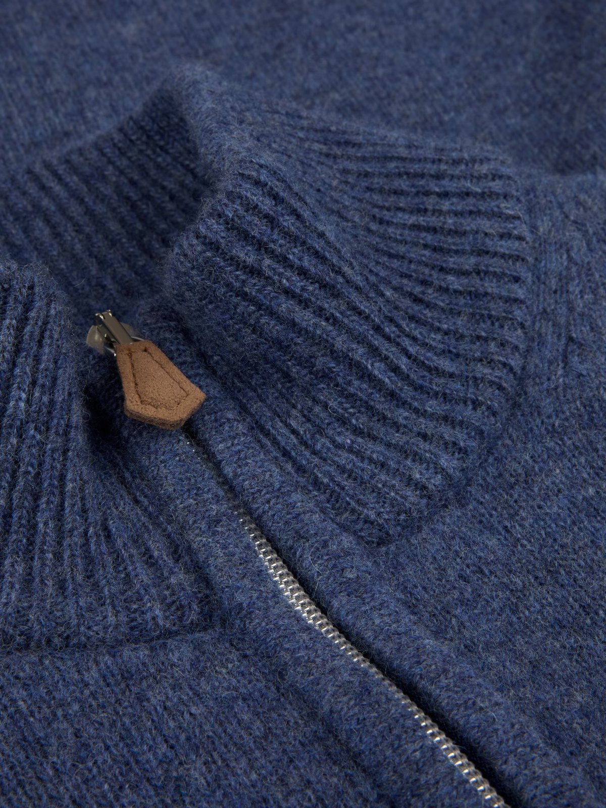 Merino Half-Zip - Blå