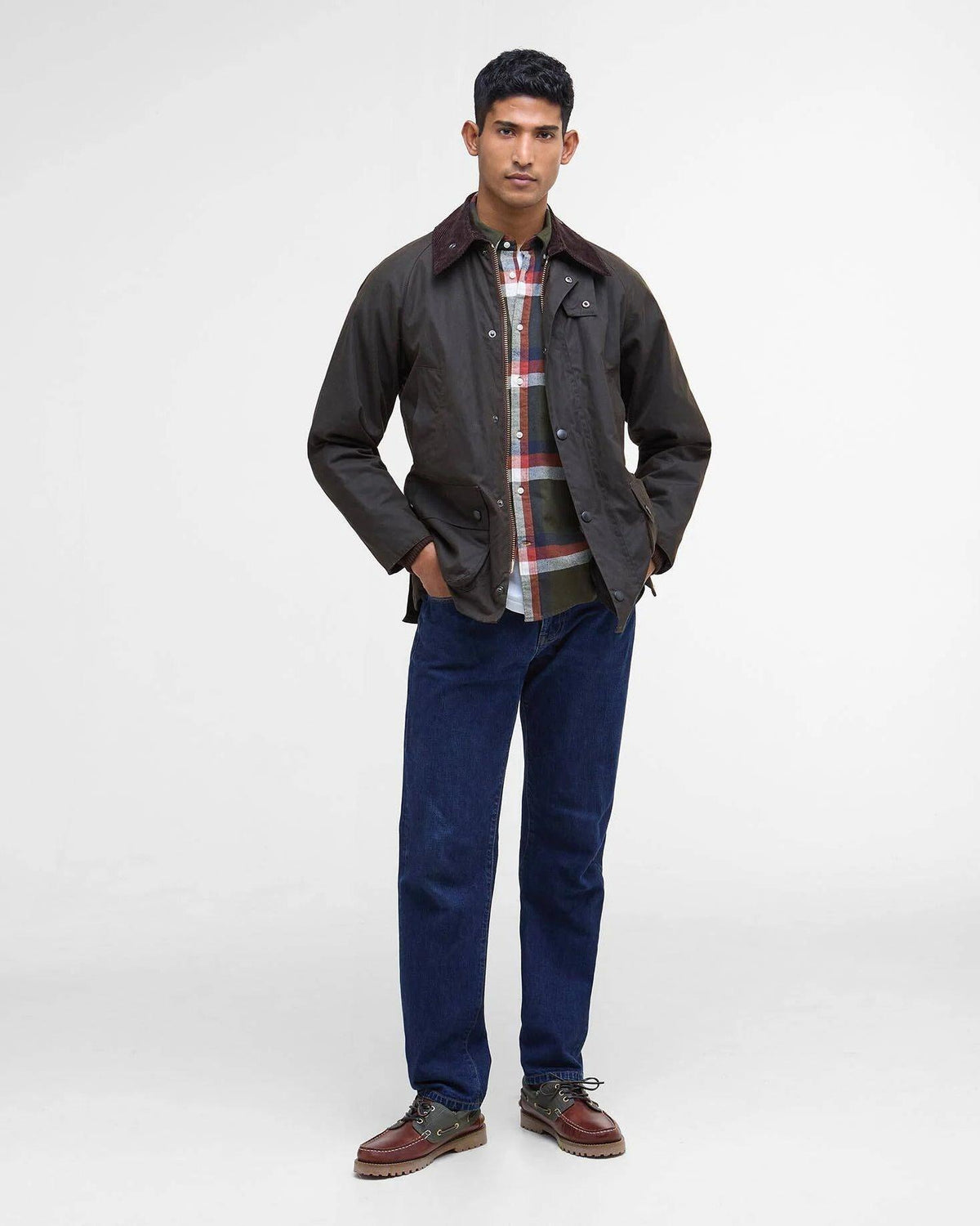 Classic Bedale Wax Jacket - Oliven