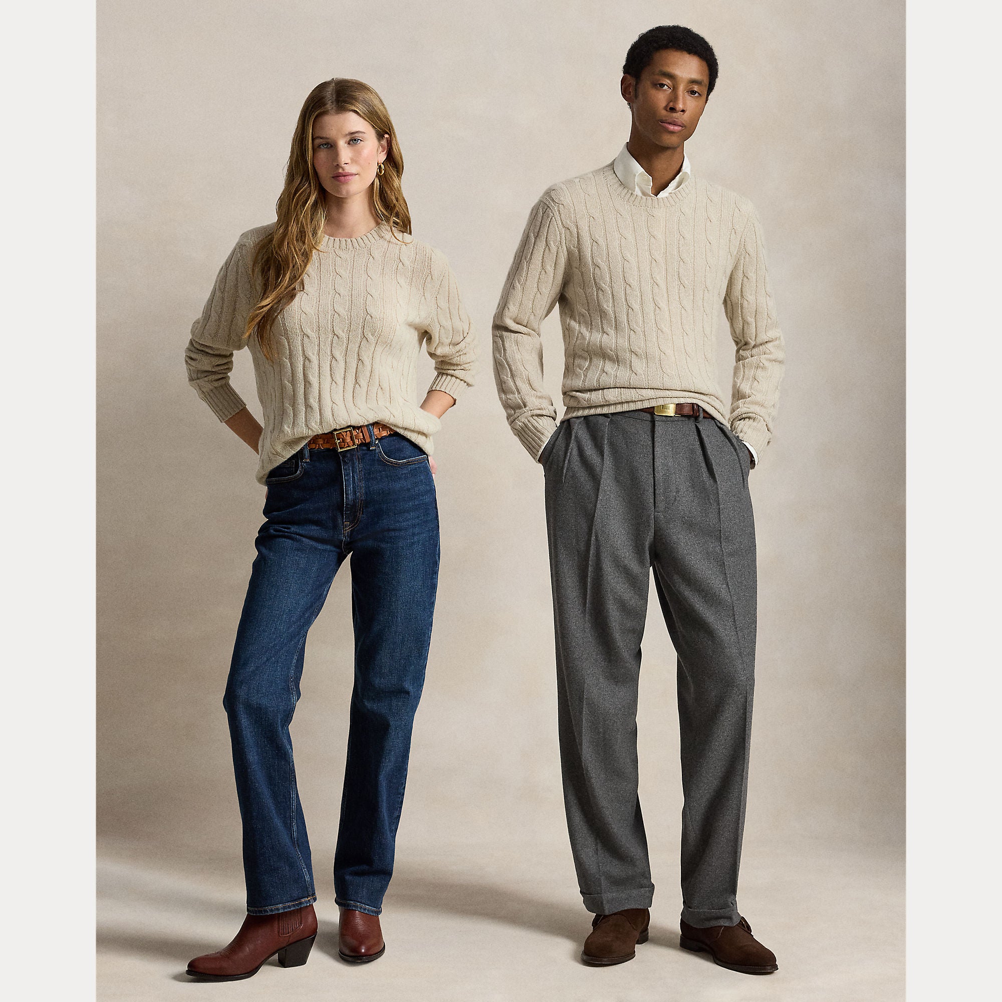 Cable Knit - Beige