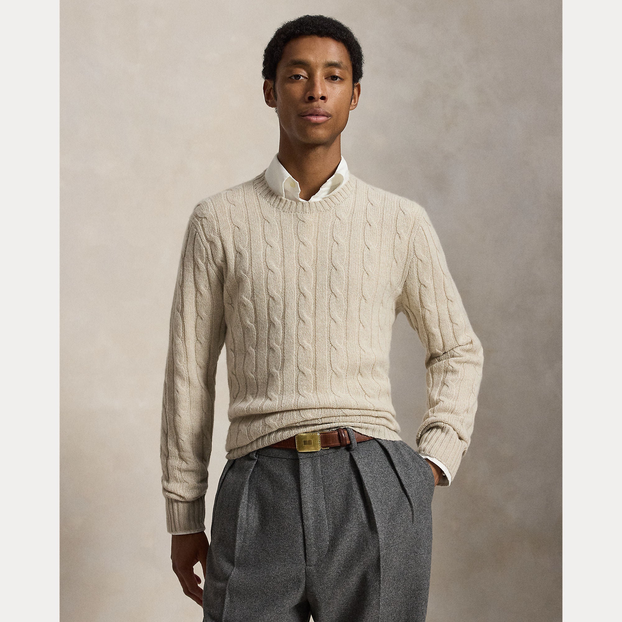 Cable Knit - Beige