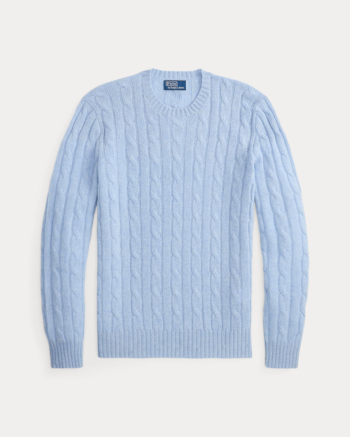 Cable Knit - lys blå