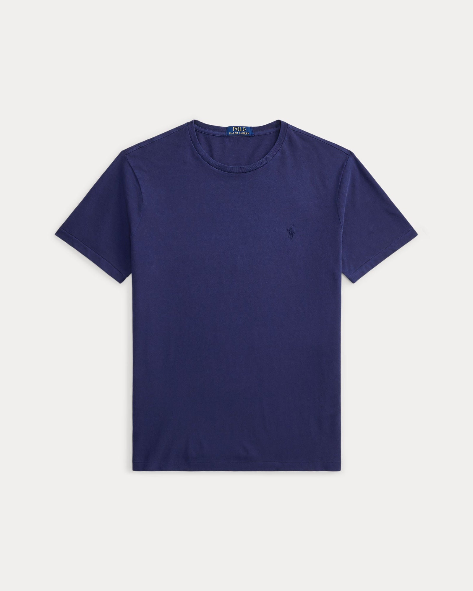 T-Shirt med lomme - Navy