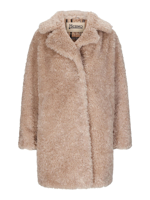 Cappotto Curly Faux Beige-Herno-www.gunnaroye.no